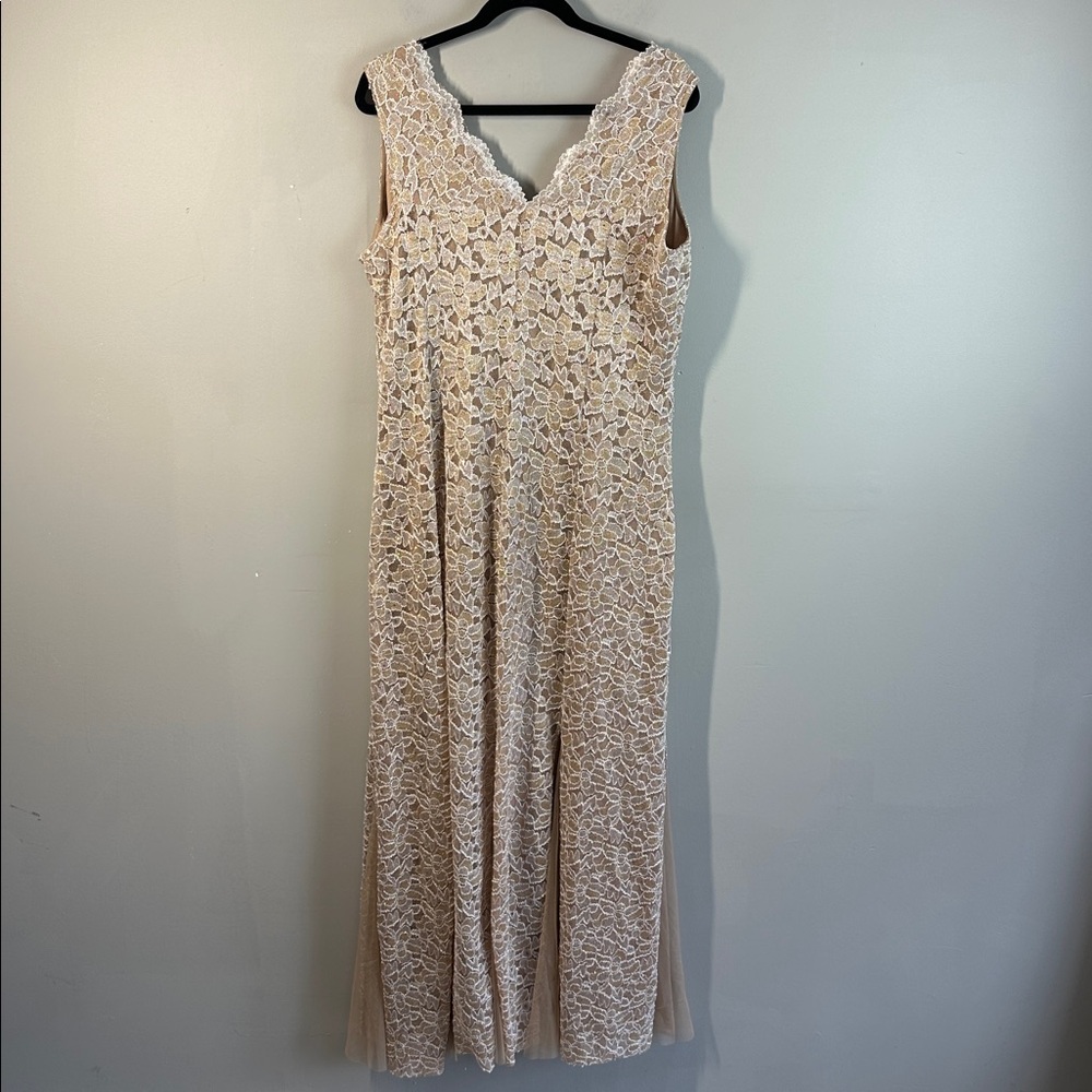 NWT Candalite Lace Dress Size 1X Sparkle Sequin - Picture 2 of 14